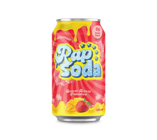 Rap Soda Boom Boom Paradise 355 ml (24 canettes/carton)