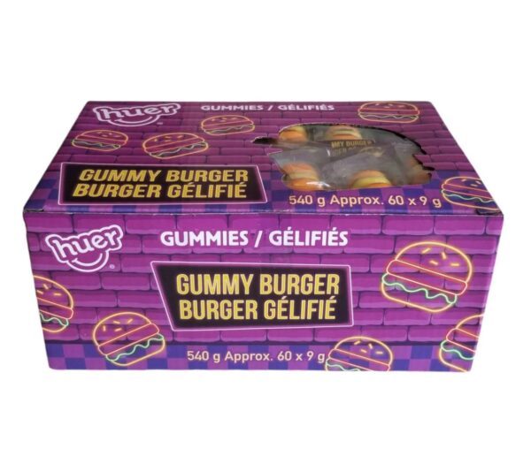 Huer Gummy Burger 9g (60un/box)