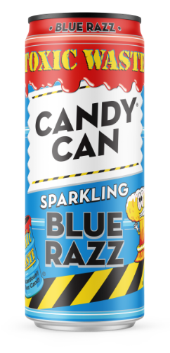 Candy Can X Toxic Waste Blue Razz 330ml (12can/case)