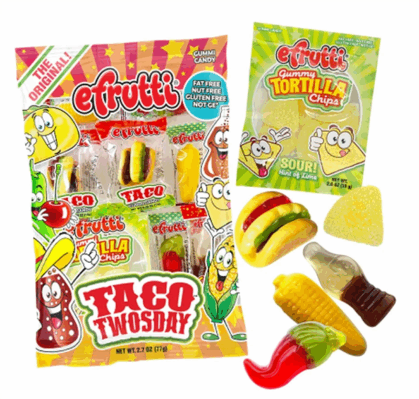 eFrutti Gummi Taco Twosday 77g (12/box)