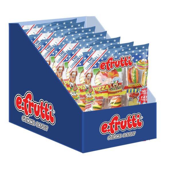 eFrutti Gummi Lunch Shelf Tray 77g (12un/box)