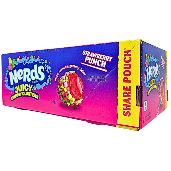 Nerds Juiced Gummy Clusters 57g (12/Box)