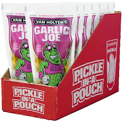 Van Holten's Garlic Joe Jumbo Pickle-in-a-Punch (12un/case)