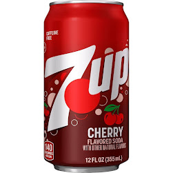 7UP Cherry 355ml (12can/case)