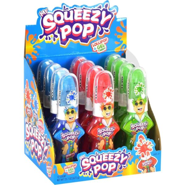 Koko's Mr Squeezy Squeeze Pop 56g (12un/box)