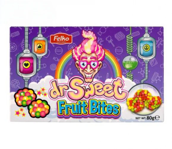 Dr. Sweet Fruit Bites 80g (12un/box)