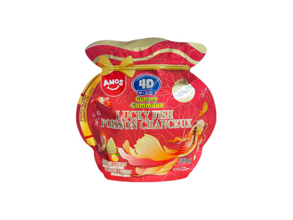 Amos 4D Lucky Fish Gummy 1x588g