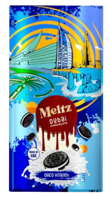 MELTZ - Dubai Chocolat Oreo 200 g (1 unité)