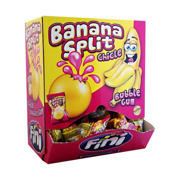 Fini Bubble Gum Banana Split (200un/box)