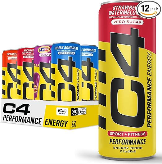 C4 Zero Sugar Energy Drink Variety Pack 473ml (18can/case)