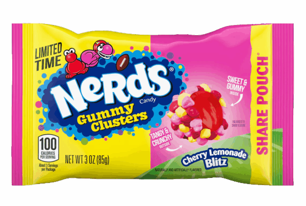Nerds LE Cherry Lemonade Gummy Clusters 85g (12un/box)