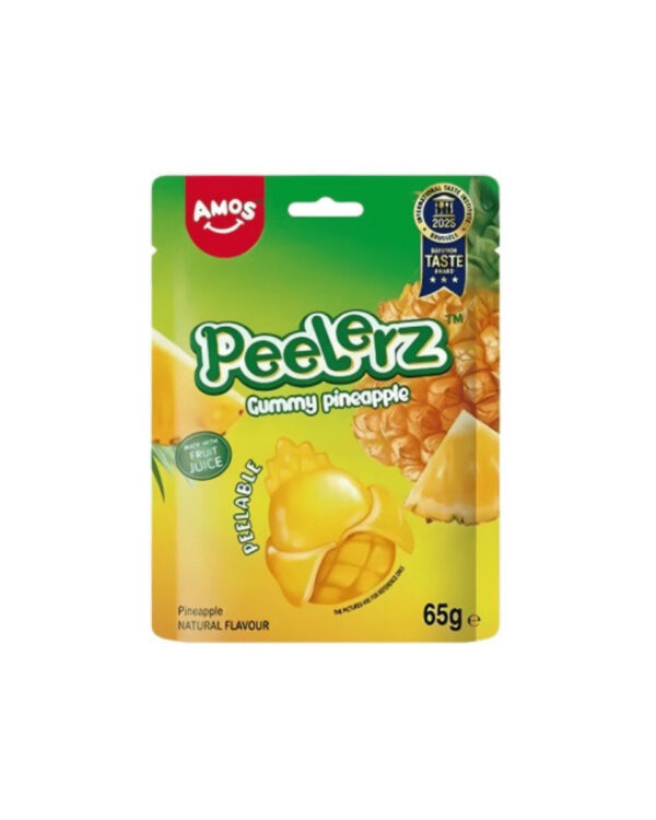 Amos 4D Gummy Pineapple 65g (24bag/case)