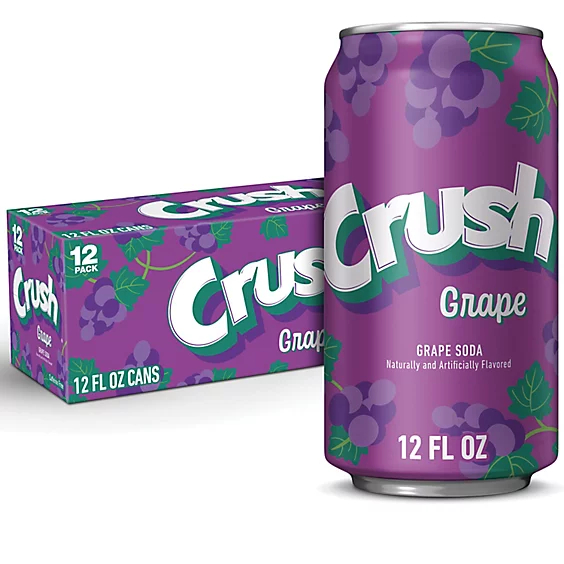 Crush Grape 355ml (12cans/case)