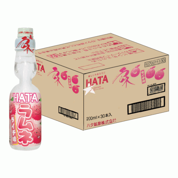 Hata Ramune Lychee 200ml (30bot/case)