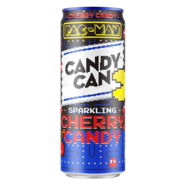 Candy Can Pac-Man Cherry Candy 330ml (12can/case)