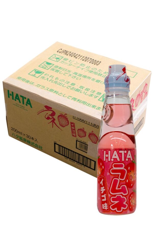 Hata Ramune Strawberry 200ml (30bot/case)