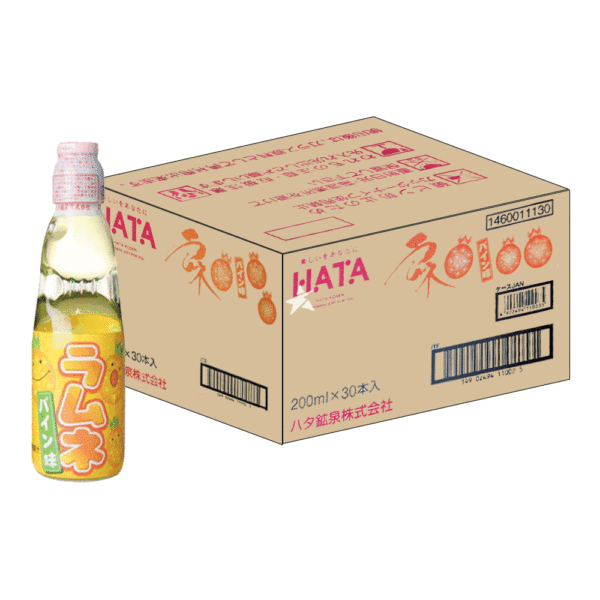 Hata Ramune Pineapple 200ml (30bot/case)