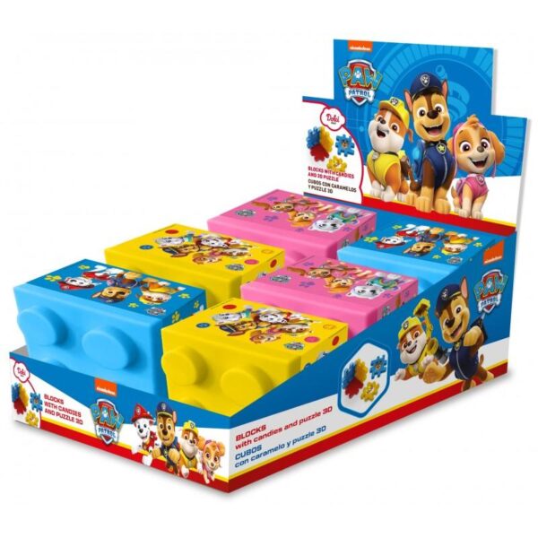 Paw Patrol Candies with Blocks 5g (6un/box)