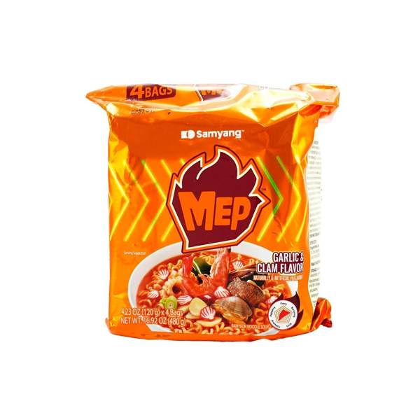 Samyang MEP Garlic & Clam Ramyeon 120g (8x4bag/case)