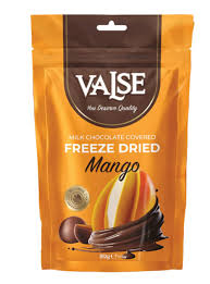 Valse Mango Freeze Dried w/ Milk Chocolate Covered 80g (12bag/box)