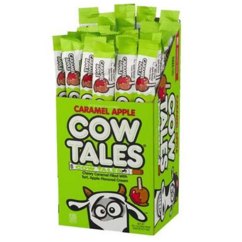 Goetze's Cow Tales Caramel Apple 28g (2x36+1cup/box)
