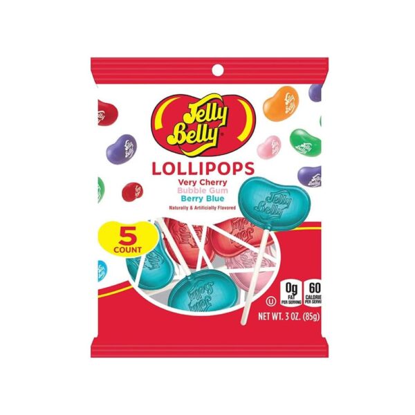 Adams & Brooks Jelly Belly Lollipop 85g (12un/box)